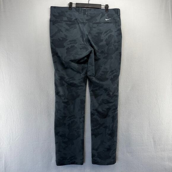 Nike Golf Pants men's 38x34 Gray Camo Sport Performance Camouflage Chino Flex - Picture 7 of 10
